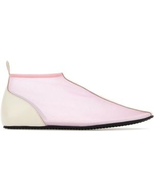 GIMAGUAS Pink Mesh Slip Ons