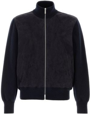 Ferragamo Salvatore Wool Cardigan - Blue