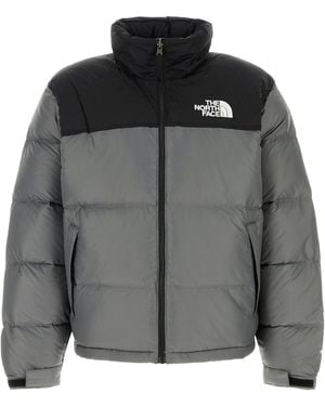 The North Face Two-tone Nylon Down Jacket - Grey