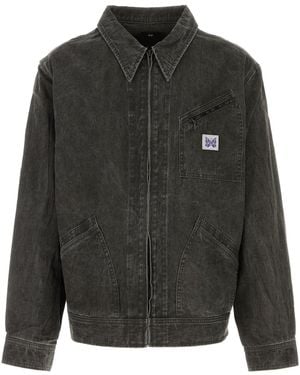 Needles Black Cotton Blend Jacket