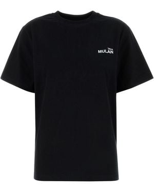 Coperni Cotton X Disney Mulan T-Shirt - Black