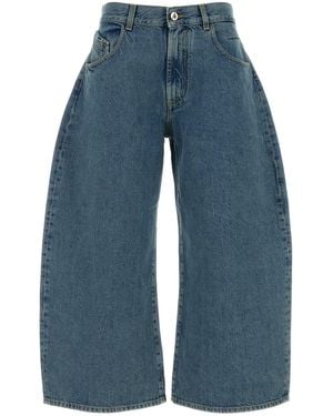 The Attico Denim Wide-leg Jeans - Blue