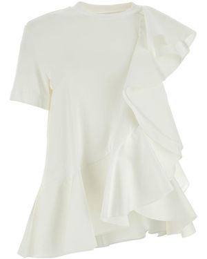 Alexander McQueen Cotton Blouse - White