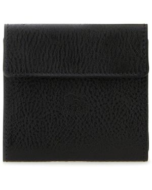Il Bisonte Black Leather Wallet