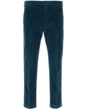PT Torino Denim Blue Stretch Corduroy Pant