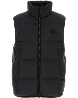 Moncler Black Polyester Down Jacket