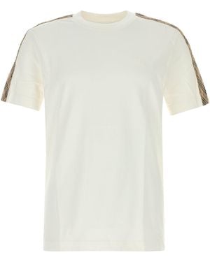 Burberry T-shirt in cotone bianco