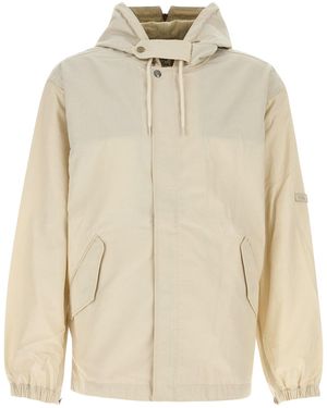 Nanamica Ivory Nylon Jacket - Natural