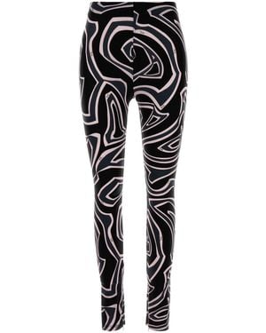 PUCCI Printed Stretch Nylon leggings - Black