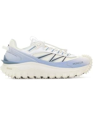 Moncler Two-tone Fabric Trailgrip Gtx Trainers - White