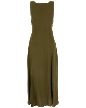 Fendi Abito in sablé verde oliva