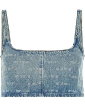 Miu Miu Top - Blue