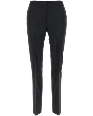 Philosophy Di Lorenzo Serafini Dark Grey Stretch Polyester Blend Pant - Black
