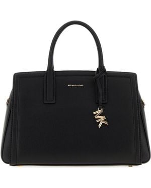MICHAEL Michael Kors Black Leather Laila Handbag