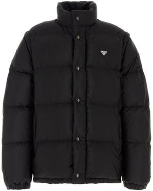 Prada Piumino in Re-Nylon nero