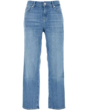 7 For All Mankind Stretch Denim Jeans - Blue