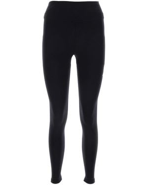 Balenciaga Black Stretch Nylon leggings - Blue