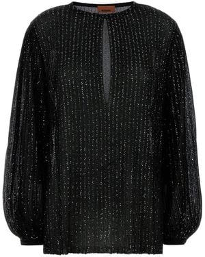 Missoni Regular Embellished Shirt - Black