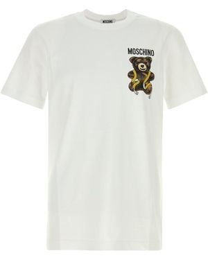 Moschino T-shirt in cotone bianco
