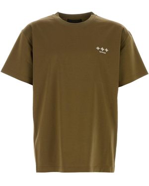 Tatras T-shirt in cotone verde militare