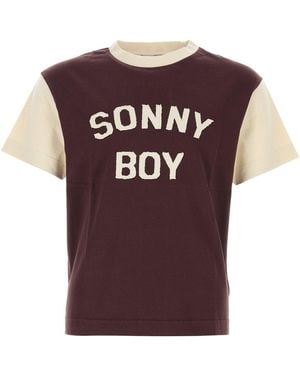 1989 STUDIO T-shirt Sonny Boy in cotone viola - Rosso