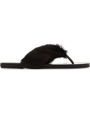 Dries Van Noten SANDALI - Nero