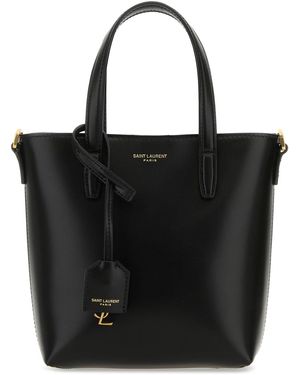 Saint Laurent MINI TOY SHOPPING W_ARAGON CAL - Nero