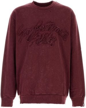 adidas Felpa in cotone bordeaux - Viola