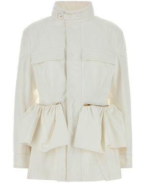 Carven White Cotton Esperanto Jacket