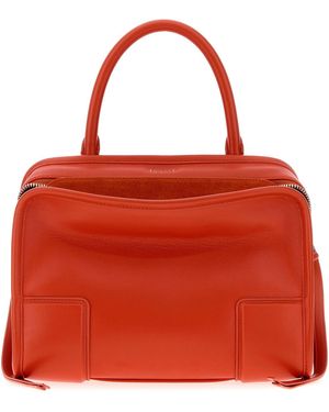Loewe Borsa a mano Amazona piccola in pelle corallo - Rosso