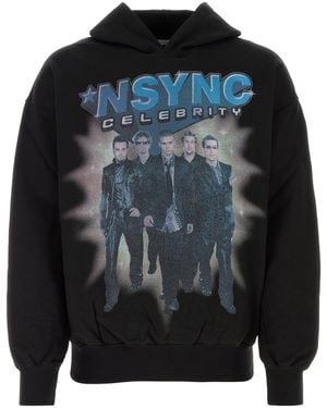 1989 STUDIO Black Cotton Sweatshirt