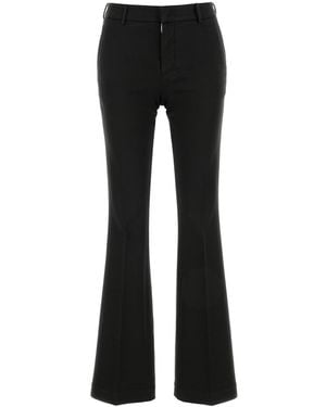 PT Torino Slate Stretch Cotton Blend Pant - Black