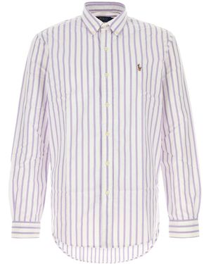 Polo Ralph Lauren Embroidered Oxford Shirt - White