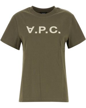 A.P.C. T-Shirt Standard Grand Vpc - Verde