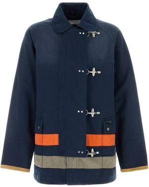 Fay Giubbino in twill blu navy