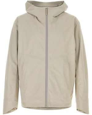 Veilance Sand Nylon Arris Jacket - White