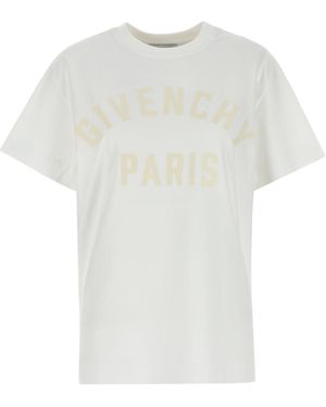 Givenchy T-shirt oversize in cotone bianco