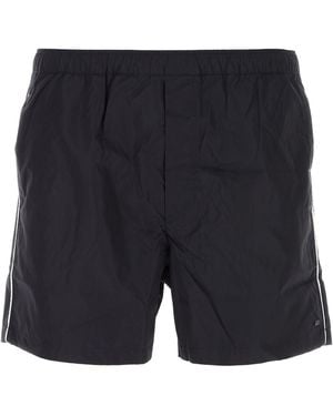Valentino Garavani Midnight Blue Nylon Swimming Shorts