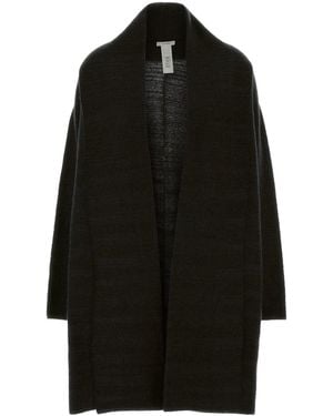 The Row Black Cashmere Blend Novaan Cardigan