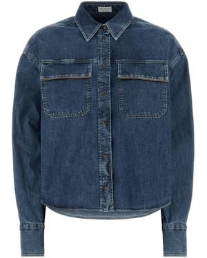 Brunello Cucinelli Denim Shirt - Blue