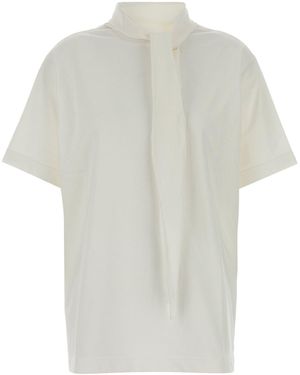 Carven White Cotton Oversize T-shirt