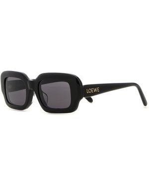 Loewe Occhiali da sole in acetato nero