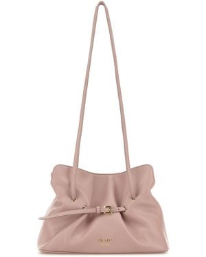 Prada Borsa a secchiello Dada piccola in nappa rosa