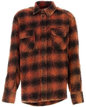 Doublet Embroidered Cotton Zombie Shirt - Brown