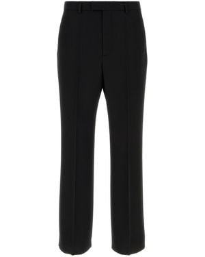Valentino Garavani Black Wool Pant