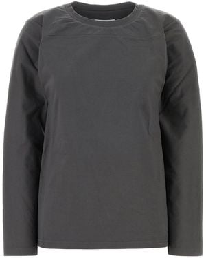 Jil Sander Solid Crew Neck T-Shirt - Grey