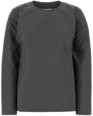 Jil Sander Solid Crew Neck T-Shirt - Grey