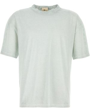 C.P. Company T-shirt in cotone verde menta - Multicolore