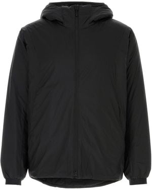 Goldwin Black Nylon Pertex Padded Jacket