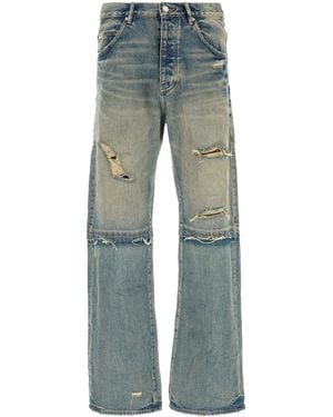Purple Denim Denim Jeans - Blue